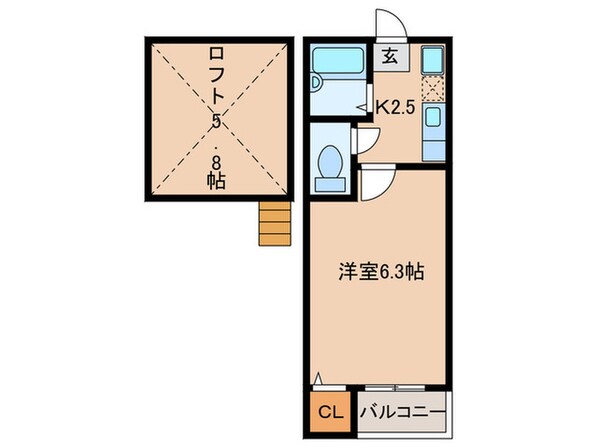 コスモオリンピアの物件間取画像